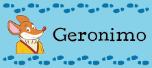 Geronimo Stilton name tag